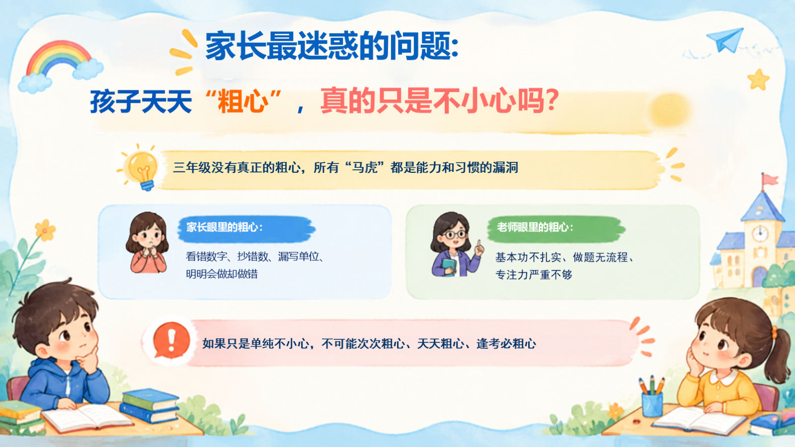 【0461】家长会：三年级数学期中家长会【翻三越岭，聚力前行】 预览