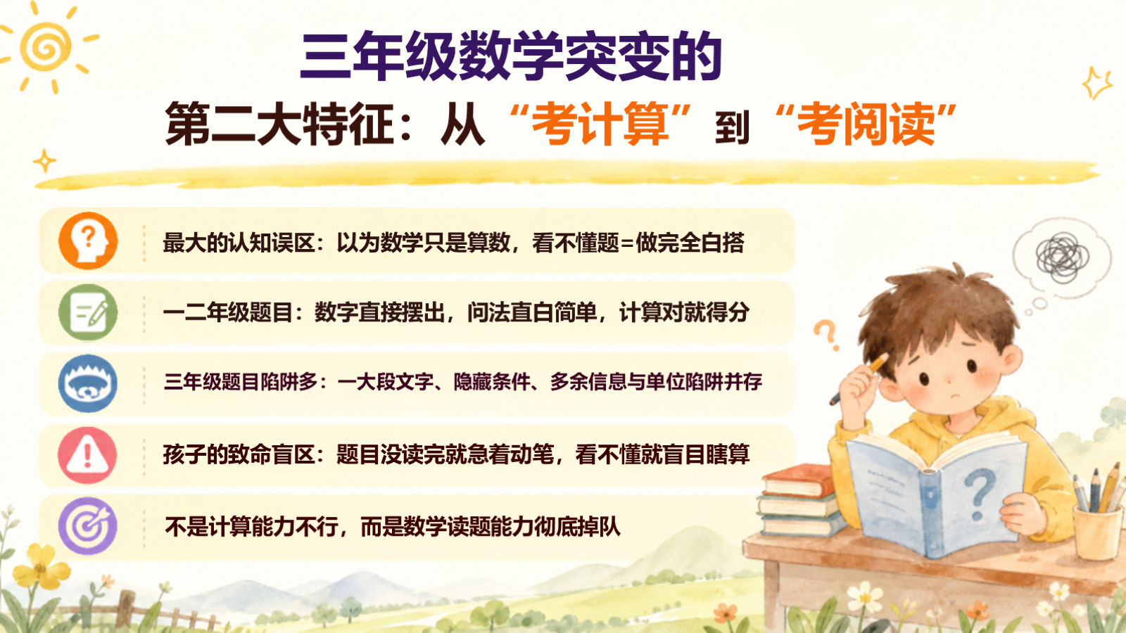 【0464】家长会：三年级数学期中家长会 预览